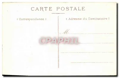 Auxerre — Estátua do marquês Davout, duque de Auerstaedt — editor K. N. n°5 — Verso