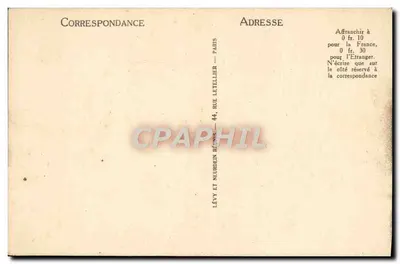 Auxerre — Most Passerelle i Katedra — ND — Rewers