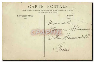 Auxerre — Quais i Katedra — TOULOT, Wydawca — Auxerre — Rewers