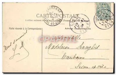 Cosnes (Nièvre) — Margem do Loire — As Fábricas — editor Rhwack, Nancy — Verso