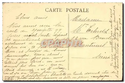 POUGUES-LES-EAUX — Het Splendid Hotel, uitzicht vanaf het Park — Fot. COMBIER - MACON — Achterkant