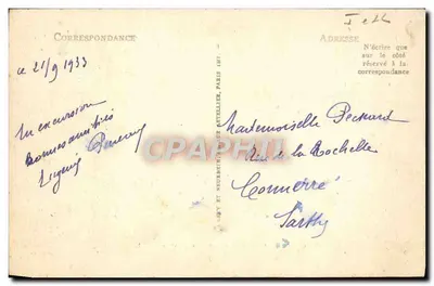 Amboise — Inna Widok Zamku Królewskiego — LL — Rewers