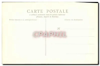 Castelo de Langeais — vista do castelo com carruagem — editor S. R. E. Paris — Verso
