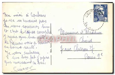 Coubroun (S.-et-O.) — La Pelouse — Éd. Colol, Tulle — Verso