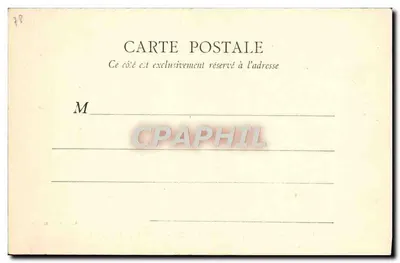 Versailles — Pałac Petit Trianon — Pokój Marie-Antoinette — A. B. w Versailles — Rewers