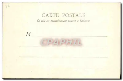 Versailles — O Bassin do Dragão — A. B. em Versailles — Verso