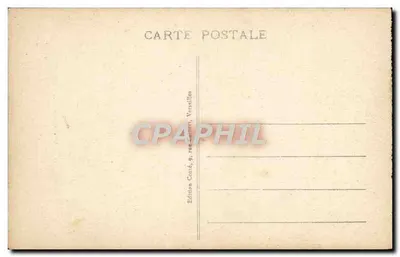 Versailles - Quarto de dormir de Luís XIV — Edição Couté, Versailles — Verso