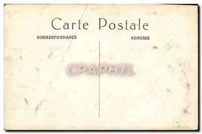 Paris - Les Trous - Etayage da escavação na Place Saint-Augustin após uma tempestade - 1914 — Verso