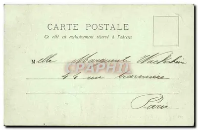 PARIS — Ansicht der Ruinen der Bastille — LL. — Rückseite