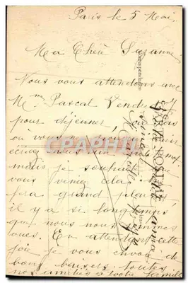 Rue des Abbesses — Paris — edição não identificada — Verso
