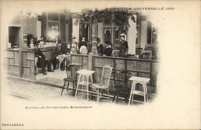 Pavillon du Thé des Indes Britanniques — Exposition Universelle 1900 — Trocadéro