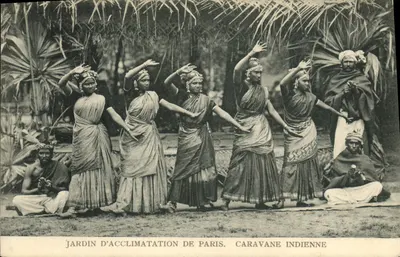 Caravana Indiana — Jardim de Acclimação de Paris — editor não visível