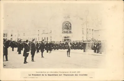 Inauguration de l'Exposition Universelle — 15 avril 1900 — L'Hoste & Cassegrain, Paris