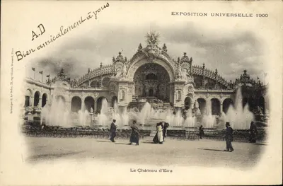O Castelo da Água — Exposição Universal de 1900 — Bibliotype E. Le Detry, 78, rue Chambre, Paris