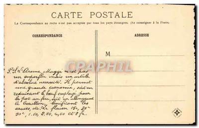 Vieux Paris — Le Quai de l'Hôtel-de-Ville — Léon Marotte, Paris, n°30 — Verso