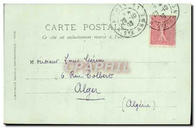 Chuyến viếng thăm của Vua và Hoàng hậu Ý tại Paris — 14-18 Tháng 10 năm 1903 — LL. M.M. — Nhà xuất bản LL. M.M. số 53 — Mặt sau