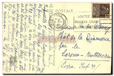 Templo de Angkor-Vat — Exposição Colonial Internacional — Paris 1931 — Auberlet, Escultor — n°35 — Verso