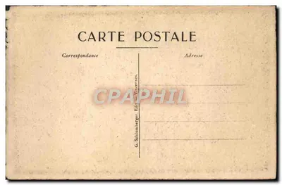 PARIS — O Barragão da Monnaie — G. Schlumberger, Vincennes — Verso
