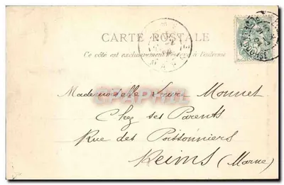 Paryż - Hôtel Fleubet, École Massillon — Wydawca anonimowy, n° 137 — Rewers