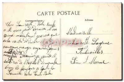 Landslide on Boulevard Haussmann — Paris — Publisher ELD, series number not visible — Back