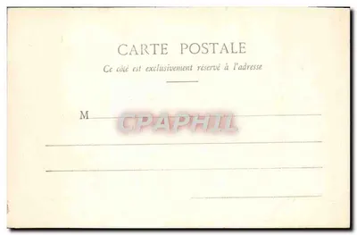Paryż — Rue du Mont Cenis — widok ulicy z rowerzystą i przechodniami — wydawca L. Paris, nr 15 — Rewers