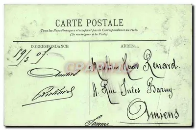 PARIS — Aux Courses — Avant le Départ — 993 — Verso