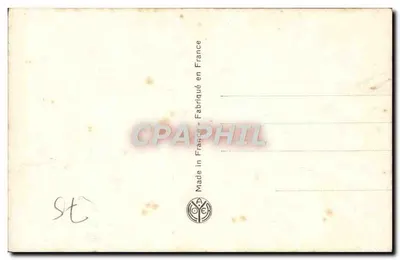 Carte postale — n° de série 106 — Verso