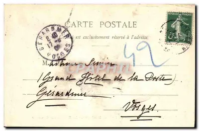 Paris - Avenida do Bois de Boulogne - O Retorno das Corridas — Verso