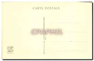 Afrique Occidentale Française — La Place du Marché Indigène — Exposition Coloniale Internationale — Paris 1934 — Verso