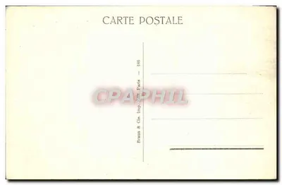 Paris — Exposition Internationale des Arts Décoratifs, 1925 — Les péniches Poiret, « Amour », « Délice », « Orgue » — Éditions Albert Levy — Verso