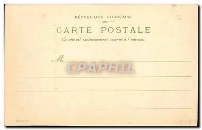 Pavilhão da Noruega — Exposição Universal de Paris 1900 — Editor não visível — Verso