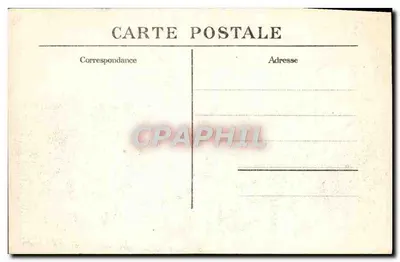 Partida das Tropas para o Marrocos — Lyon, 27 e 28 de Abril de 1911 — F.F. Paris — Verso