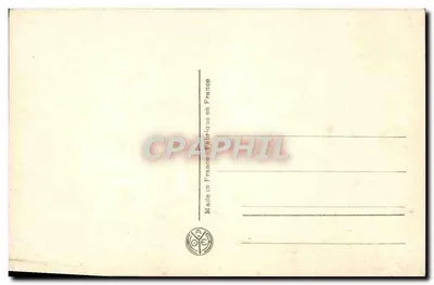 Tumba de Armand Jean de Vignerot du Plessis, duque de Richelieu — estátua funerária — editor A.N. Paris — Verso
