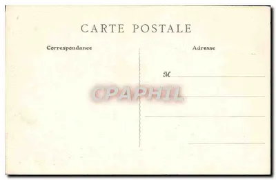 Nossa Senhora das Vitórias de Paris — estátua da Virgem com o Menino — A. C. Reprodução proibida — Verso