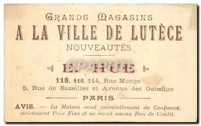 Tipos e trajes pitorescos da França — Bretagne (Côtes-du-Nord) — E. Hul — Verso