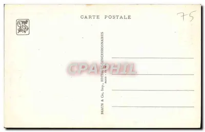 Pavilhão do Congo Belga — Exposição Colonial Internacional de Paris 1931 — H. Lacoste, arquiteto S.A.D.G. — Verso