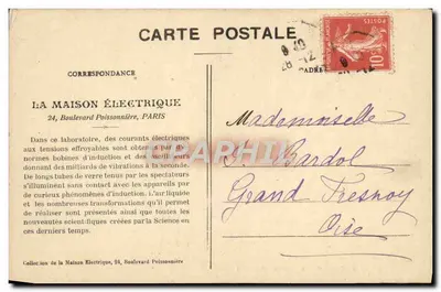 Laboratorium van Géorgina Knap bij de Maison Électrique — Parijs — Achterkant