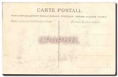 PARIS — Velório da Rainha Isabelle (13 de abril de 1904) — A Capela Ardente — C. L. C. — Verso