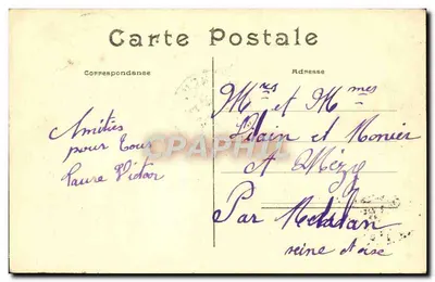 Paryż — Arc de Triomphe — B. B., Paryż, nr 72 — Rewers