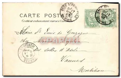Exposição de 1900 — Trocadéro — editor não visível, número de série não legível — Verso