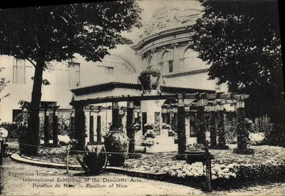Exposição Internacional dos Artes Decorativas — Pavilhão de Nice — Editor: L. D'Arcy, Paris