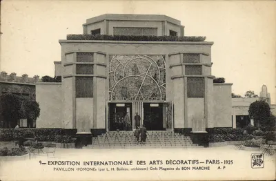 Pavilhão Pomone — Exposição Internacional dos Artes Decorativas — Paris 1925 — Grandes Magasins du Bon Marché — por L. H. Boileau