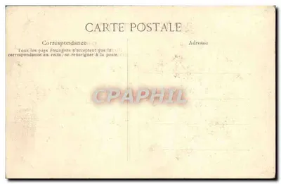 Cheia do rio Sena — Janeiro 1910 — Paris — Estação Saint-Lazare — Cour de Rome — Verso