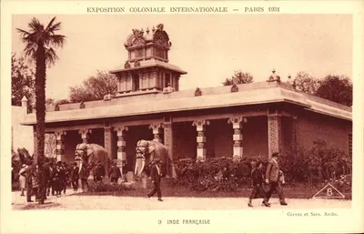 Inde Française — Exposition Coloniale Internationale — Paris 1931, Girvès et Sors. Archs.