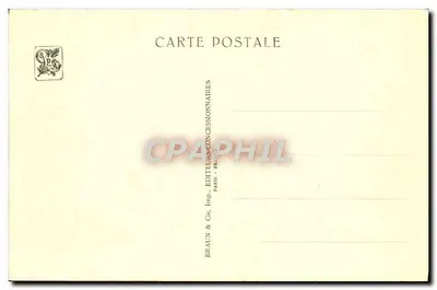 Exposição Colonial Internacional — Paris 1931 — Pavilhão Côté Sud Argelino — Charles Montaland Arquiteto — Verso