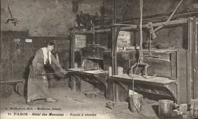 Paris - Hôtel des Monnaies - Fours à recuire — L. Baslé, phot.-édit. - Robinson (Seine) - n°11