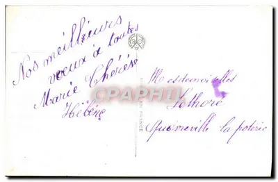 Zwei junge Mädchen — Frohe Neujahr — Atelier Moër, Nr. 14508 — Rückseite