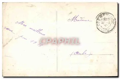 Bouquet de roses — composition florale — éditeur Niesange — Verso
