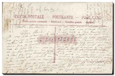 Bonne Année — Enfant en robe à dentelle tenant un bouquet — éditeur AERO, n° 567 — Verso