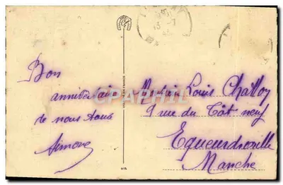 Arranjo de flores de pensão — Feliz Aniversário — 915 — Verso